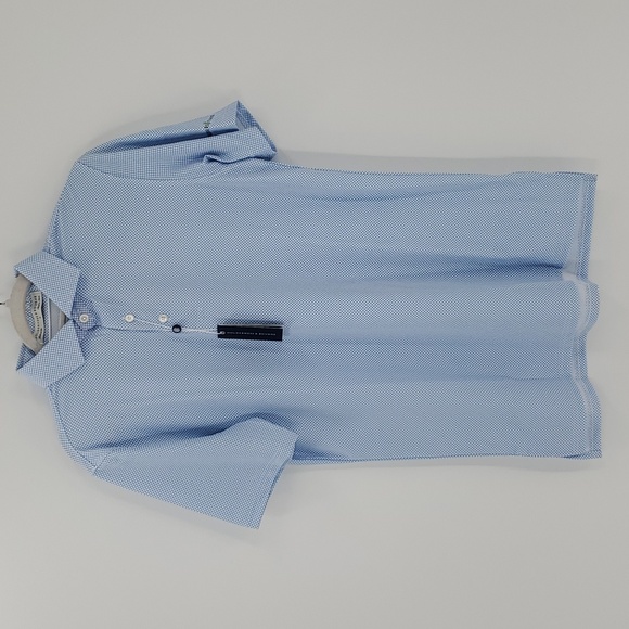 Holderness & Bourne White & Windsor Short Sleeve Collared Polo Shirt Size S - Picture 2 of 9